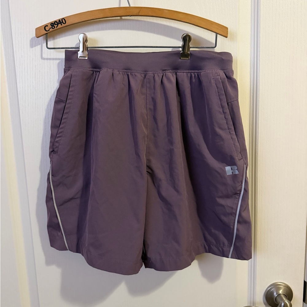 Russell Athletic Dark Purple Shorts
